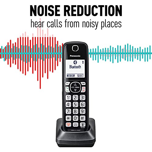 Panasonic Link2Cell Bluetooth Cordless Phone System with Voice