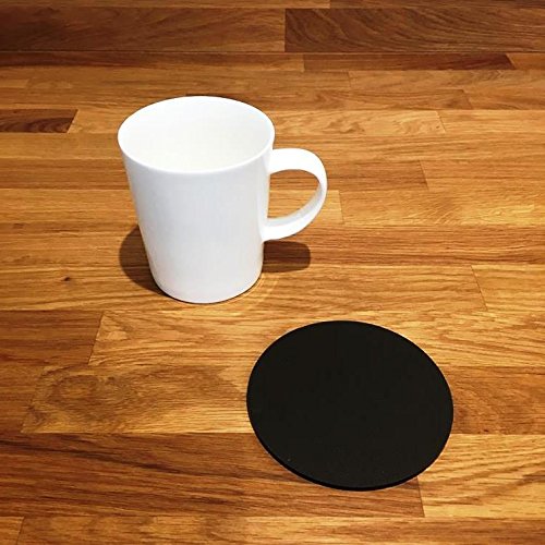 Super Cool Creations Coasters - Round - Mocha Brown - 8 Set