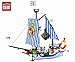 Enlighten Building Block Royal Pirate Ship c/w 6 Figures 310pcs (Without Original Packing Box)