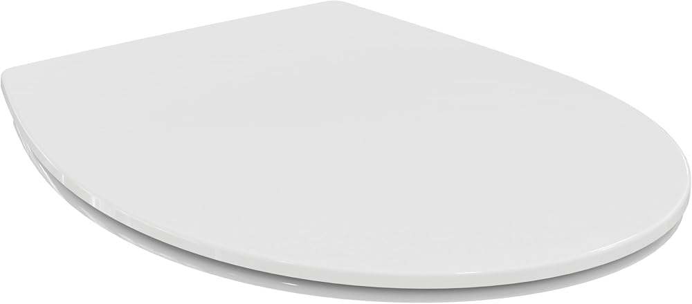 Ideal Standard Tirso Soft Close Toilet Seat Universal Oval Duroplast White 150kg