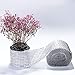 Silver Diamond Flower Shape Mesh Wrap Roll Faux Rhinestone Crystal Ribbon for Event Decorations, Wedding Cake, Bridal & Party Decorations Acrylic Bling Rhinestone Roll (1 Roll, 12 Row,30 ft) (Square)