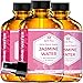 Jasmine Water Toner by Leven Rose, 100% Pure Organic Natural, Anti-Aging Alcohol Free Hydrosol Balances pH, Heals Acne & Age Spots, Soothes Dry Skin Naturally & Boosts Elasticity 4 oz