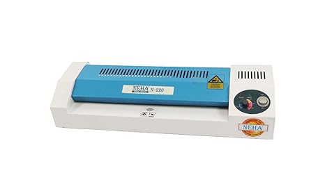 Neha N 220 Lamination Machine For Hot Cold Lamination Bubble Free Amazon In Office Products