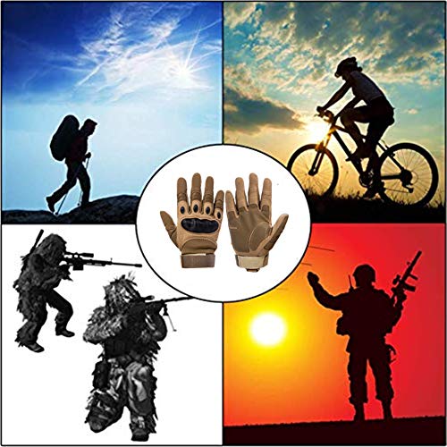 image for Dream Hunter Tactical Gloves, 1 Pair Touch Screen Military Rubber Hard