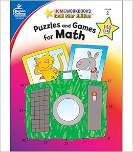 Carson Dellosa | Puzzles And Games For Math Activity Workbook | 2Nd Grade, 64Pgs (Home Workbooks): Carson-Dellosa Publishing: 0044222204747: Amazon.com: Books