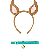 Bioworld Scooby Doo Scooby 2-Pack Cosplay Hair Band and Choker Necklace Set