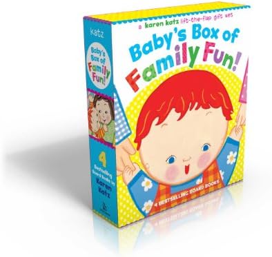 Baby's Box of Family Fun! (Boxed Set): A 4-Book Lift-The-Flap Gift Set: Where Is Baby's Mommy?; Daddy and Me; Grandpa and Me, Grandma and Me