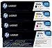 HP 4 Color Laserjet Toner Cartridge Set for CP2025 & CM2320 Series