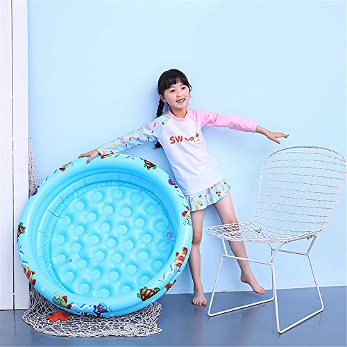 image for MIYA LTD Foldable Lightweight Portable Family Play Pool,Summer Swimmin