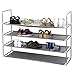 50 Pair Free Standing 10 Tier Shoe Tower Rack Storage Organizer