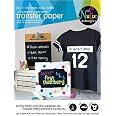 Amazon.com: NuFun Activities Inkjet Printable Iron-On Chalkboard and ...
