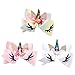 Oaoleer 6pcs 8 inch Unicorn Large Hair Bows with Alligator Clip Gift for Girls Toddles