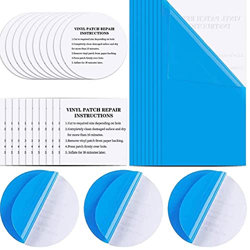 Hotaden Pool Patches Kit Zelfklevende PVC Inflatables Reparatie Patch Tape Sticker voor Zwembaden Opblaasbare Boot… - Image 4