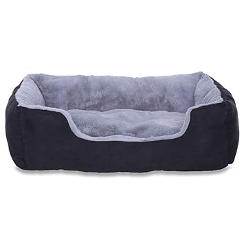 dibea - Hundebett - Hundekissen - Hundesofa mit Wendekissen (Größe und Farbe wählbar)
