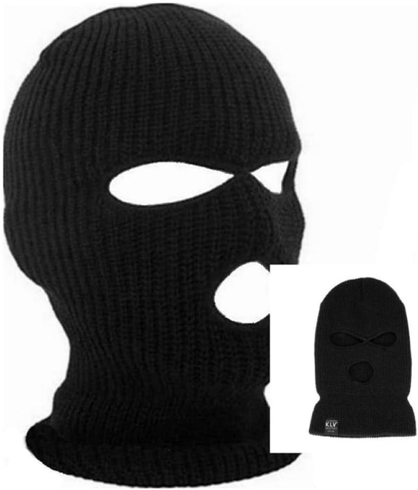 Balaclava and mask 3-Hole hot mask Balaclava hat Beanie Winter Warm Windproof and sandproof Headgear
