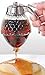 Honey Syrup Jar Dispenser Holds 1 Cup Glass Container Kitchen Storage w/ Stand