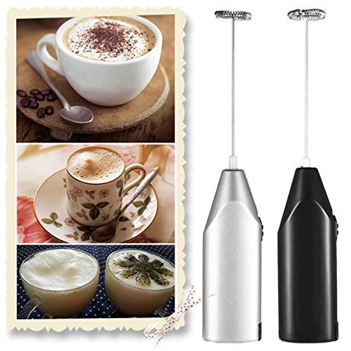 Küchenhelfer, tragbarer Kaffee-Milchaufschäumer, elektrischer Eierschlägel mit Griff, Mixer, Kochwerkzeug (Farbe: B) – Bild 3