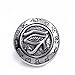 ELFASIO Stainless Steel Ring Mens Boys Egyptian Eye of Ra Horus Udjat Silver Tone Jewelry, Size 7-13