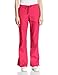 Cherokee Women's Flare Leg Drawstring Scrub Pant, Raspberry, Medium
