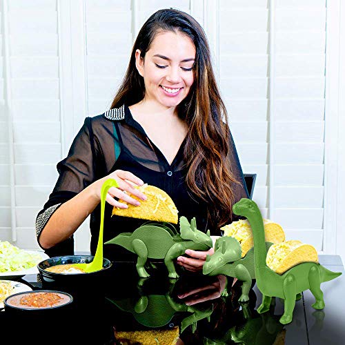 Dinosaur Taco Holder Set by East World Tacosaur Tribe with