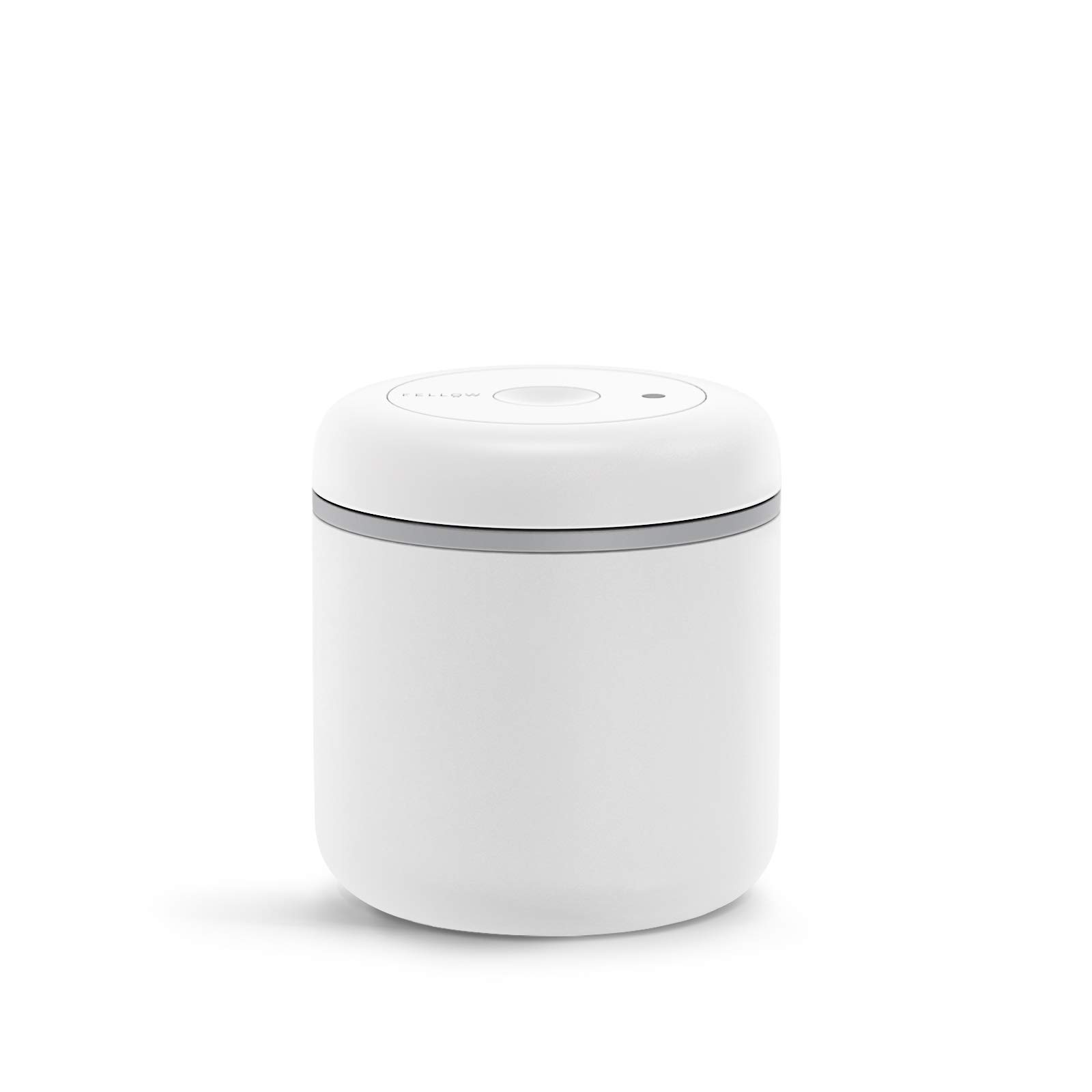 Photo 1 of Fellow Atmos Vacuum Coffee Canister & Food Storage Container - 0.7 Liter Canister holds up to 11 oz of Coffee Beans - Airtight Food Storage Containers - Containers - 0.7 Liter - Matte White