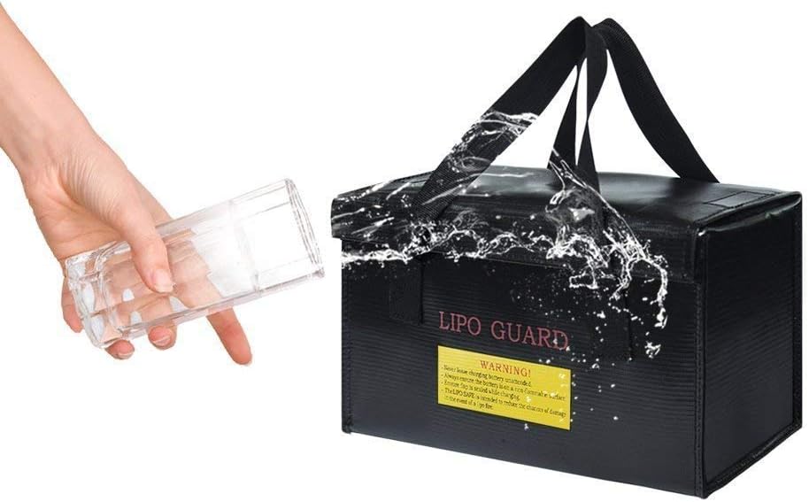 YUNIQUE GREEN-CLEAN-POWER - Fireproof Lipo Bag for Batteries, Black - Image 4
