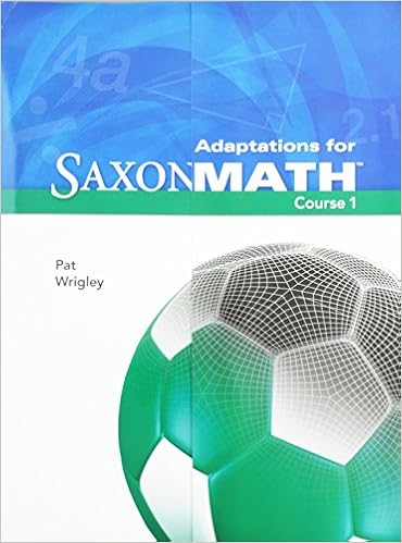 Amazon Com Classroom Package 2007 Adaptation Saxon Math Course 1 9781591417972 Saxpub Books