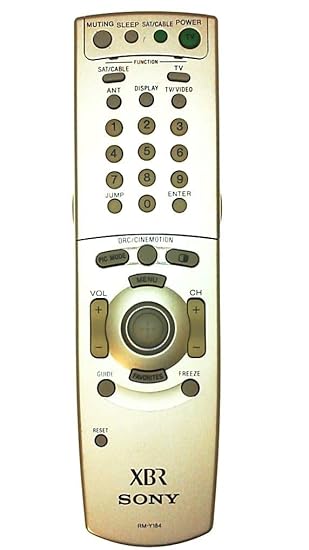 Amazon.com: Sony rm-y184 XBR Wega – Pip TV Mando a Distancia ...