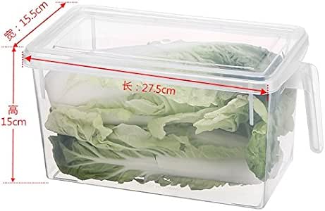 AJ 3 PCS Caja de almacenamiento para nevera cajas organizadoras de