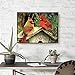HaiMay 2 Pack DIY 5D Diamond Painting by Number Kits Full Drill Round Rhinestone Embroidery Pictures Arts Craft for Home Wall Decoration, Birds (12 x 16inch)