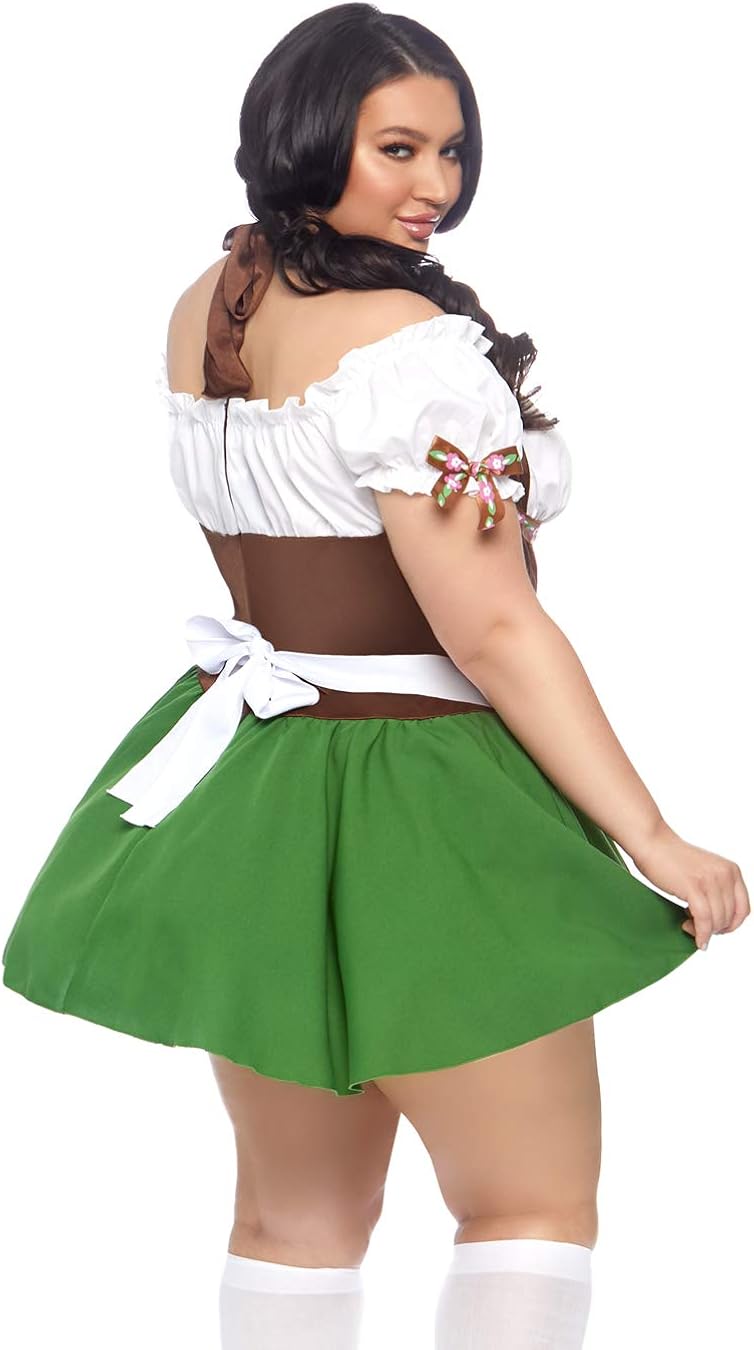 Leg Avenue Women's Beer Babe Oktoberfest Costume: Clothing