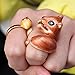 Gmai Bohemian Vintage Women Crystal Joint Knuckle Nail Ring Set of 10 pcs Finger Rings Punk Ring Gift (Squirrel)