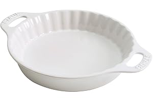 Staub 40508-616 Bakeware-Pie-Pans Dish, 9", White