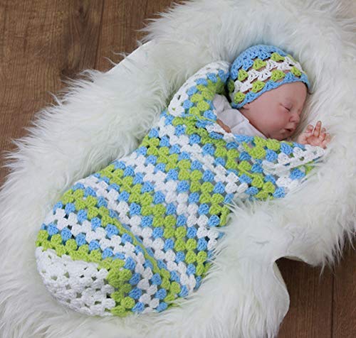 6 Crochet+Pattern+Cocoon+Granny+Stitch