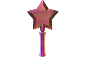Retractable Star Tap-to-Pay Credit Card Wand – 3D Printed Contactless Payment Card Holder with Hidden Slot, Gradient Colors, 