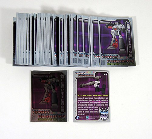 Lot of (100) 2002 Cards Inc Transformers Generation One Chromium Promo Card (P2)