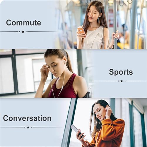 2 Pack Earbuds iPhone Wired Lightning Headphones [MFi Certified](Built-in Microphone & Volume Control) Noise Isolating Headset Compatible with iPhone 14/13/12/11 Pro Max/Xs Max/XR/7/8 Plus