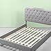 ZINUS Vertical Wood Support Slats for Bed Frame Bunkie Board, Box Spring Replacement, Twin, White
