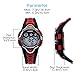 Hiwatch Youth Waterproof Watch Digital Sports Watch with Alarm Stopwatch for Kids Girls Boys Red
