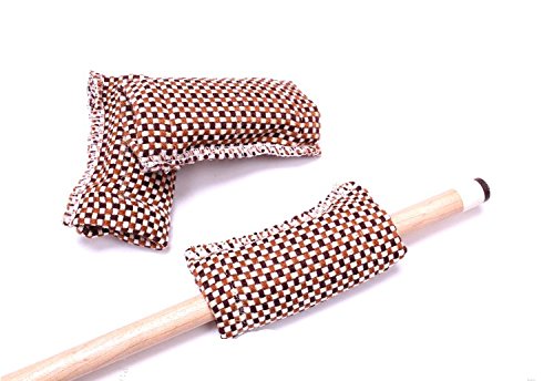 Porfiya 1pcs Billiard/Pool/Snooker Towel Cloth Cue Shaft Slicker Burnisher Cue Shaft Cleaner Polisher