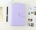 Passion leather spiral notebook Original office personal diary/week planner/agenda organizer Cute ring stationery binder purple A6