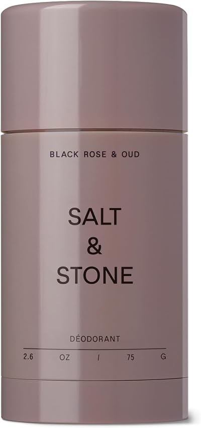 Salt & Stone Aluminum-Free Deodorant Black Rose & Oud 2.6 oz