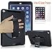 iPad Air 2 Case, MAHYVE Air 2 iPad Case for iPad Air 2, 360 Degree Rotatable [Rugged: Shock Proof] with Built-in Stand, a HD Screen Protector, and Leather Hand Strap(iPad Air 2)