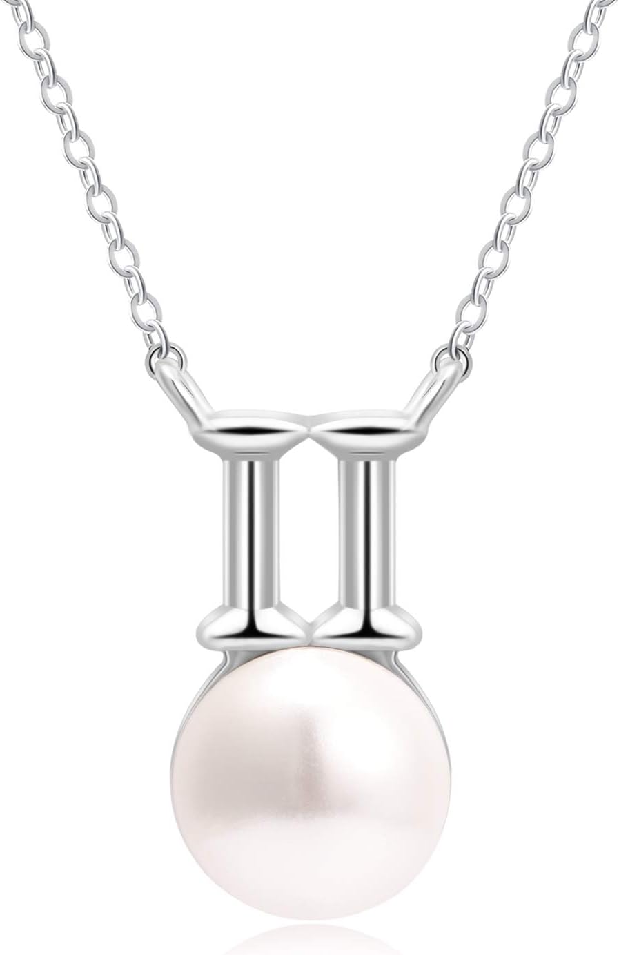 PLATO H Zodiac Birthstone Necklace Crystals Constellation Wishstone Jewelry Gifts for Women Girls
