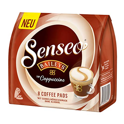 Senseo Typ Cappuccino Baileys Kaffeepads, Aromatisch, Kaffee, Löslicher Kaffee, 2 x 8 Pads – Bild 5