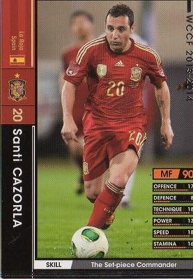 Amazon Wccf 13 14 377 スペイン代表 サンティ カソルラ トレカ 通販