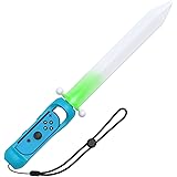 LED Game Sword for Nintendo Switch/ Switch OLED Joy Cons, Hand Grip Sword for The Legend of Zelda: Skyward Sword HD 2021/ Swi