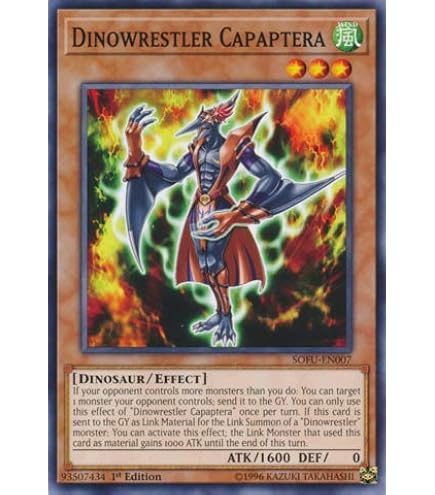 Yu-Gi-Oh! - Dinowrestler Eskrimamenchi - DANE-EN006 - Común - 1ª Edición - Dark Neostorm