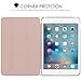 MoKo Case Fit New iPad Mini 5 2019/Mini 4 2015 (5th/4th Generation 7.9 Inch), Slim Lightweight Smart Shell Stand Cover with Translucent Frosted Back Protector, with Auto Wake/Sleep, Rose Gold