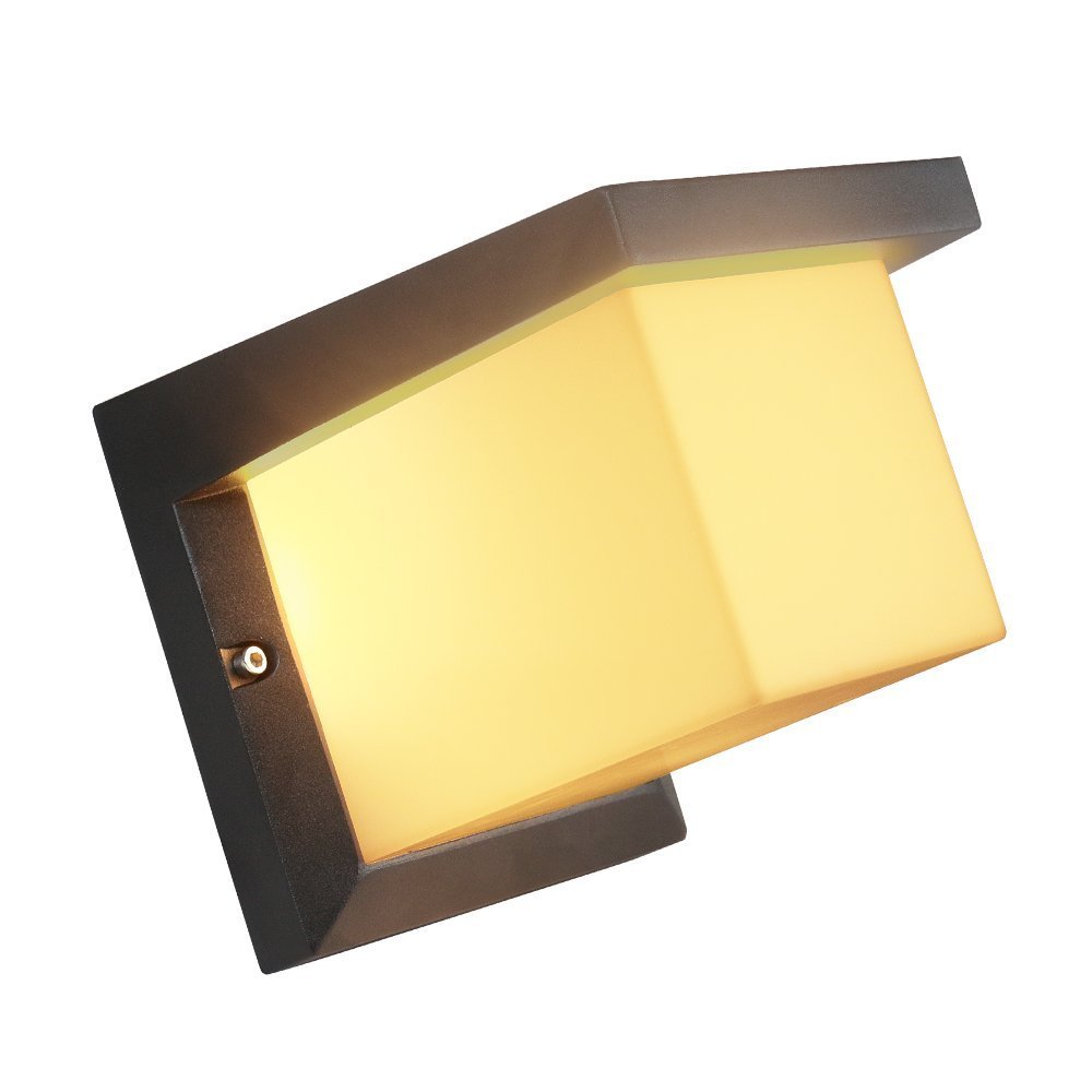 Bañadores de pared Blanco Cálido Glighone Apliques de Pared LED 10W